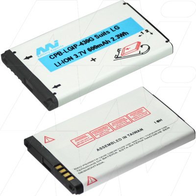 MI Battery Experts CPB-LGIP-430G-BP1